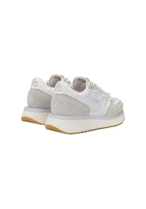 Sneakers Sun68 donna BZ36223 01 Big Stargirl Canvas Bianco SUN68 | Sneakers | BZ3622301