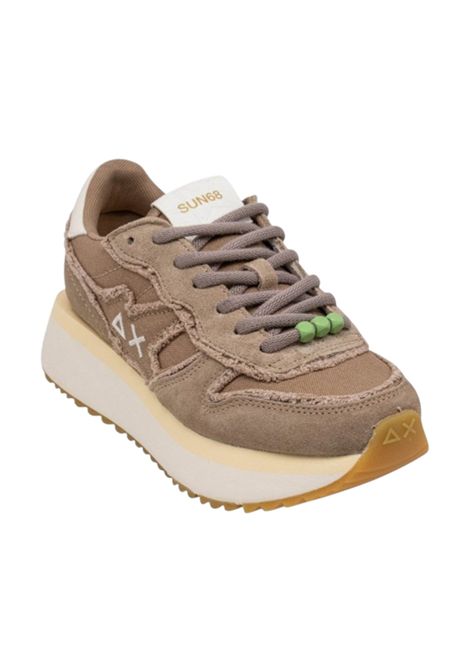 Sneakers Sun68 donna BZ3622398 Big Stargirl Canvas Stone Marrone chiaro SUN68 | Sneakers | BZ3622398