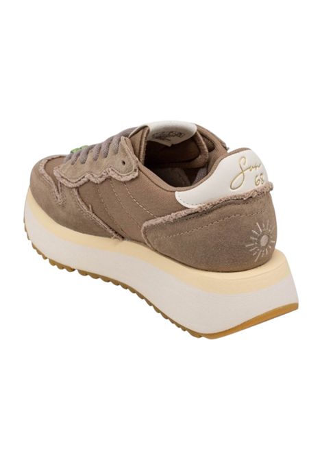 Sneakers Sun68 donna BZ3622398 Big Stargirl Canvas Stone Marrone chiaro SUN68 | Sneakers | BZ3622398
