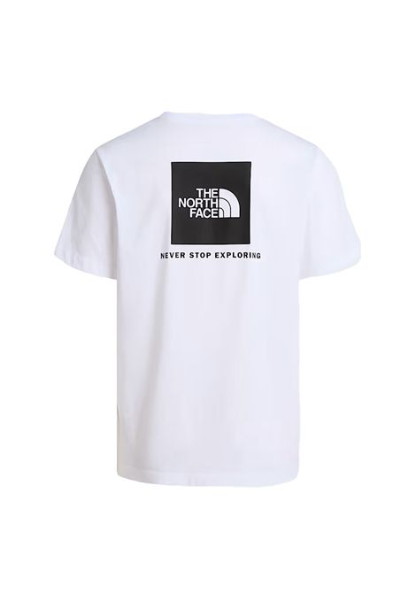 T-shirt THE NORTH FACE uomo Evolution NSE Box Regular 8B6K Bianca THE NORTH FACE | T-shirt | 8B6KFN41