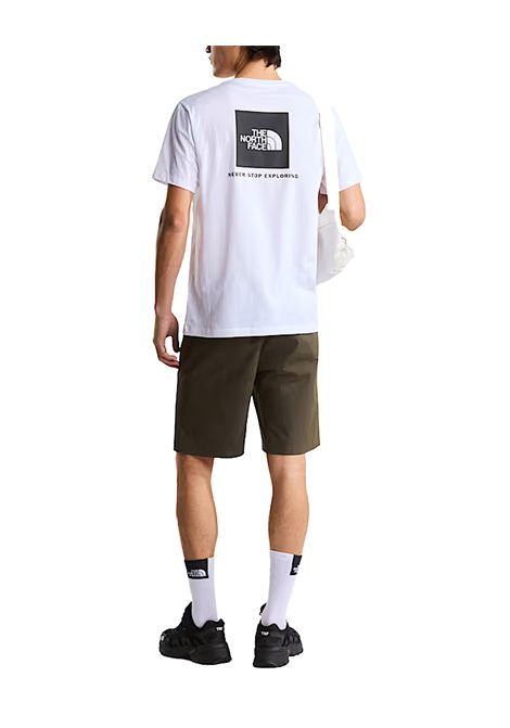 T-shirt THE NORTH FACE uomo Evolution NSE Box Regular 8B6K Bianca THE NORTH FACE | T-shirt | 8B6KFN41