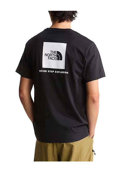 T-shirt THE NORTH FACE uomo Evolution NSE Box Regular 8B6K Nera THE NORTH FACE | T-shirt | 8B6KKY41