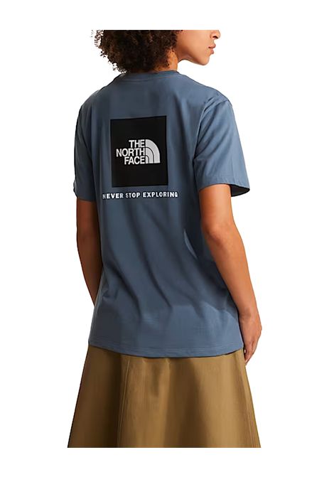 T-shirt THE NORTH FACE donna Evolution NSE Box Relaxed 8B6W Grigio THE NORTH FACE | T-shirt | 8B6WG701