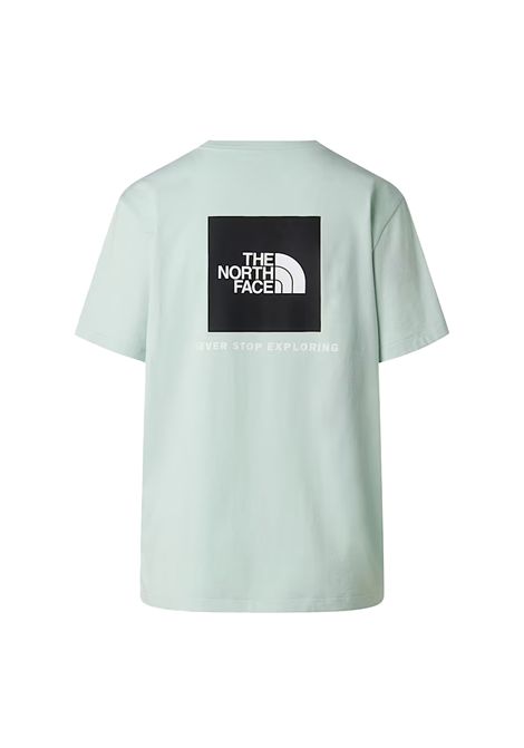 T-shirt THE NORTH FACE donna Evolution NSE Box Relaxed 8B6W Verde THE NORTH FACE | T-shirt | 8B6WG701