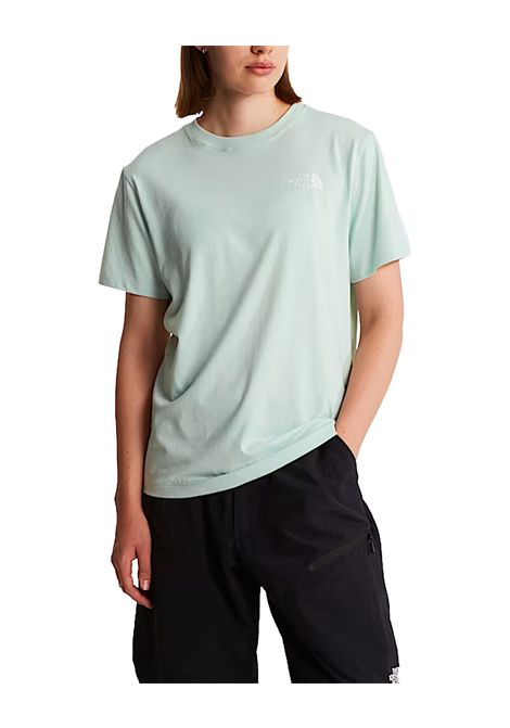 T-shirt THE NORTH FACE donna Evolution NSE Box Relaxed 8B6W Verde THE NORTH FACE | T-shirt | 8B6WG701