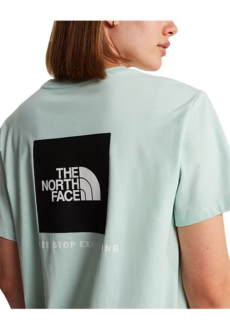 T-shirt THE NORTH FACE donna Evolution NSE Box Relaxed 8B6W Verde THE NORTH FACE | T-shirt | 8B6WG701