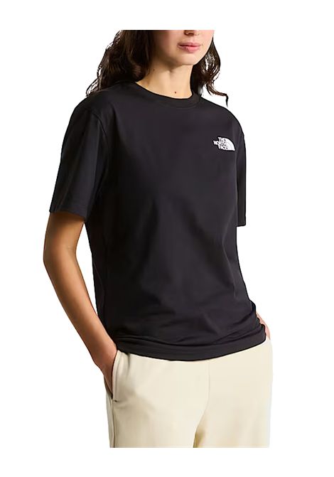 T-shirt THE NORTH FACE donna Evolution NSE Box Relaxed 8B6W Nero THE NORTH FACE | T-shirt | 8B6WKY41