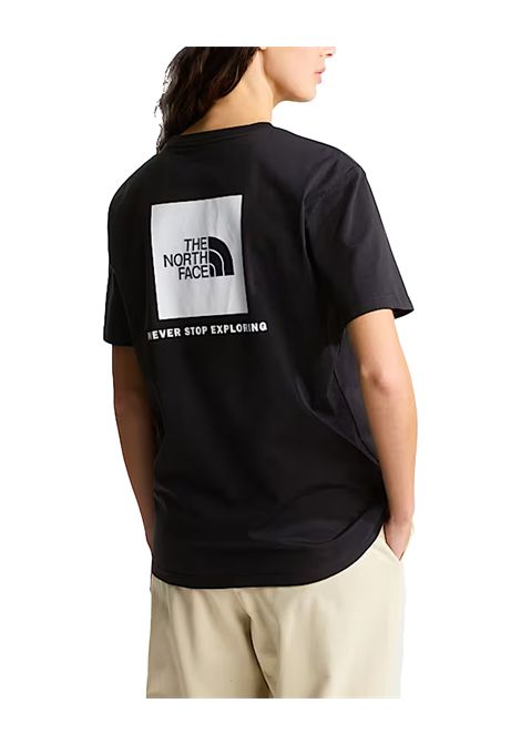 T-shirt THE NORTH FACE donna Evolution NSE Box Relaxed 8B6W Nero THE NORTH FACE | T-shirt | 8B6WKY41