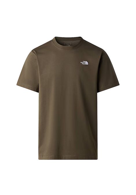 T-shirt THE NORTH FACE uomo Evolution Simple Dome Regular 8CZ2 Verde THE NORTH FACE | T-shirt | 8CZ221L1