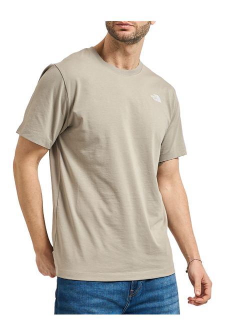 T-shirt THE NORTH FACE uomo Evolution Simple Dome Regular 8CZ2 Stone THE NORTH FACE | T-shirt | 8CZ22MB1