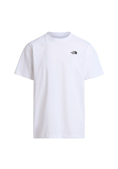 T-shirt THE NORTH FACE uomo Evolution Simple Dome Regular 8CZ2 Bianca THE NORTH FACE | T-shirt | 8CZ2FN41