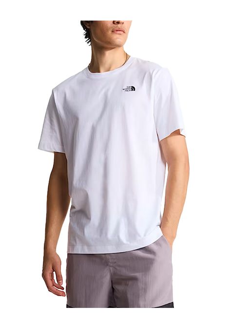 T-shirt THE NORTH FACE uomo Evolution Simple Dome Regular 8CZ2 Bianca THE NORTH FACE | T-shirt | 8CZ2FN41