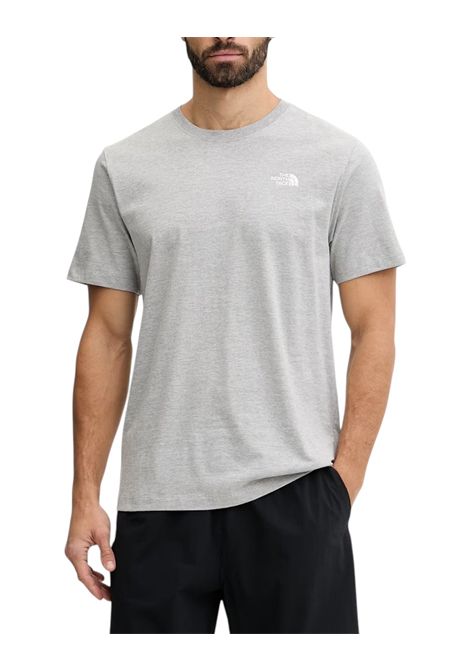 T-shirt uomo The North Face NF0A8CZ2 G701 Evolution Simple Dome Regular Grigio THE NORTH FACE | T-shirt | 8CZ2G701