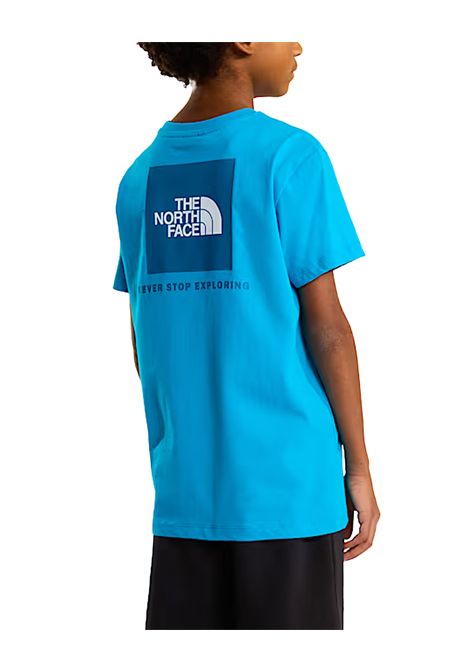 T-shirt THE NORTH FACE bambino Box NSE 8EFN Blu THE NORTH FACE | T-shirt | 8EFND7R1