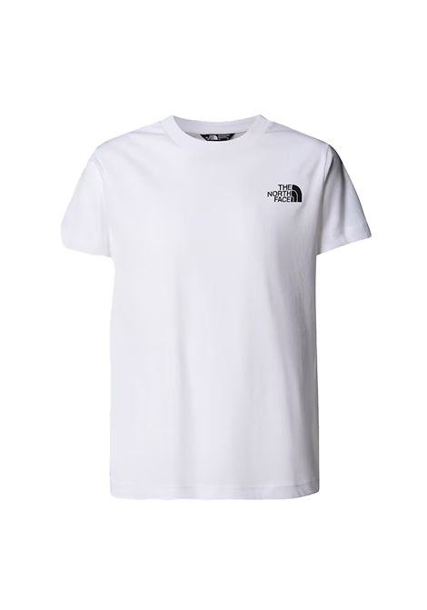 T-shirt THE NORTH FACE bambino Box NSE 8EFN Bianca THE NORTH FACE | T-shirt | 8EFNFN41
