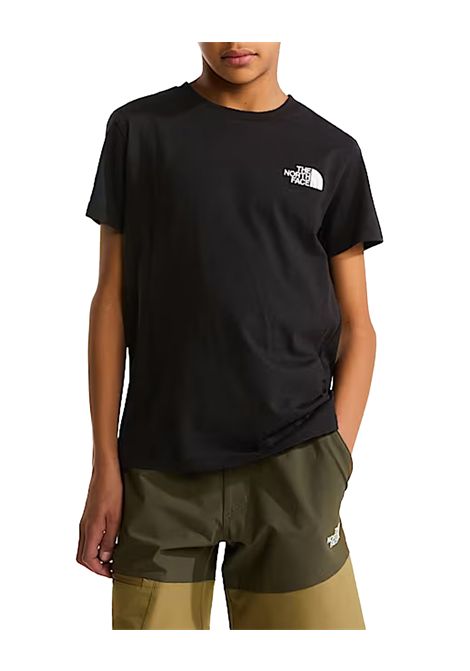 T-shirt THE NORTH FACE bambino Box NSE 8EFN Nera THE NORTH FACE | T-shirt | 8EFNJK31