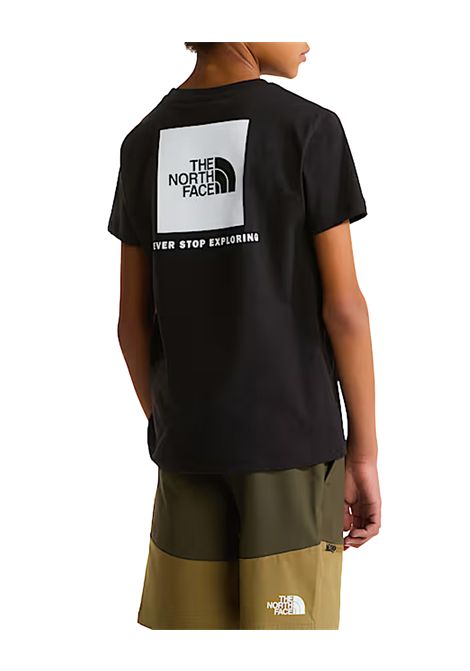 T-shirt THE NORTH FACE bambino Box NSE 8EFN Nera THE NORTH FACE | T-shirt | 8EFNJK31