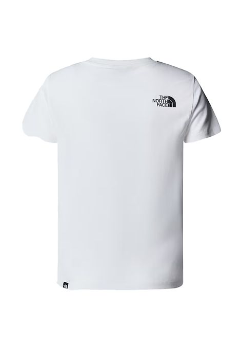 T-shirt THE NORTH FACE bambino Easy 8EHG Bianca THE NORTH FACE | T-shirt | 8EHGFN41