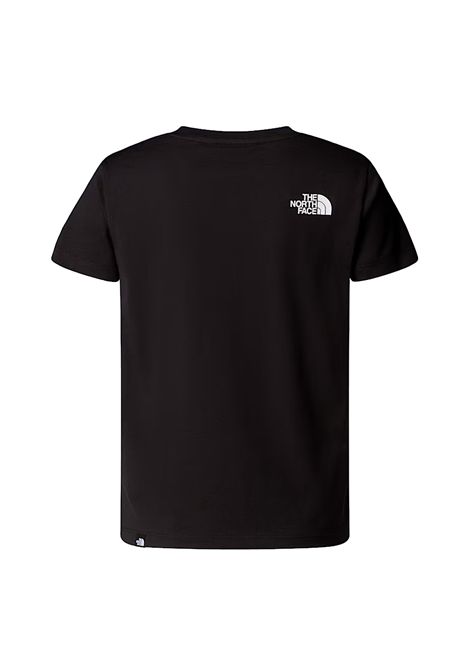 T-shirt THE NORTH FACE bambino Easy 8EHG Nera THE NORTH FACE | T-shirt | 8EHGJK31