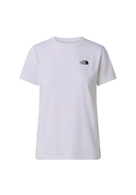 T-shirt THE NORTH FACE donna Evolution Simple Dome Slim 8FX7 Bianca THE NORTH FACE | T-shirt | 8FX7FN41