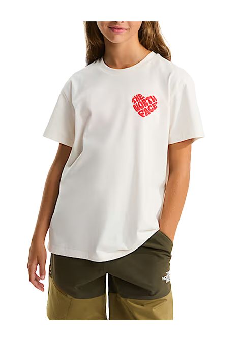 T-shirt THE NORTH FACE bambina Brand Proud Relaxed 8G1Q Bianco THE NORTH FACE | T-shirt | 8G1QQLI1