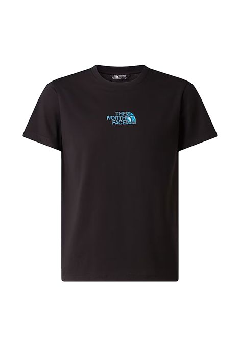 T-shirt THE NORTH FACE bambino Liquid Logo Regular 8G1W Nera THE NORTH FACE | T-shirt | 8G1WJK31