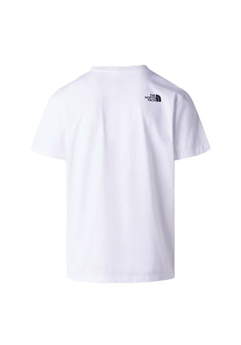 T-shirt THE NORTH FACE uomo Evolution Box Half Dome Regular 8G9C Bianco THE NORTH FACE | T-shirt | 8G9CFN41
