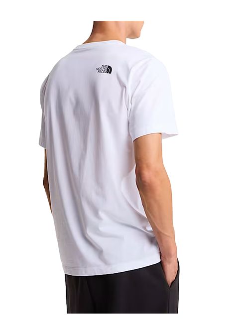 T-shirt THE NORTH FACE uomo Evolution Box Half Dome Regular 8G9C Bianco THE NORTH FACE | T-shirt | 8G9CFN41