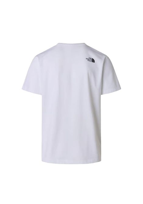 T-shirt THE NORTH FACE uomo Never Stop Exploring Regular 8GUV Bianca THE NORTH FACE | T-shirt | 8GUVFN41
