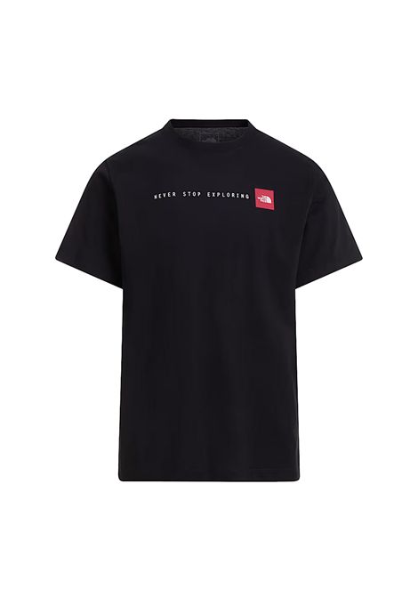 T-shirt THE NORTH FACE uomo Never Stop Exploring Regular 8GUV Nera THE NORTH FACE | T-shirt | 8GUVJK31