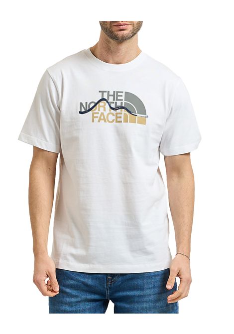 T-shirt THE NORTH FACE uomo 8GUX Bianca THE NORTH FACE | T-shirt | 8GUXFN41