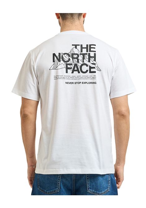 T-shirt THE NORTH FACE uomo 8GUZ Bianca THE NORTH FACE | T-shirt | 8GUZFN41