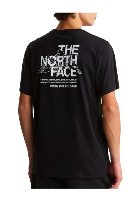 T-shirt THE NORTH FACE uomo 8GUZ Nera THE NORTH FACE | T-shirt | 8GUZJK31