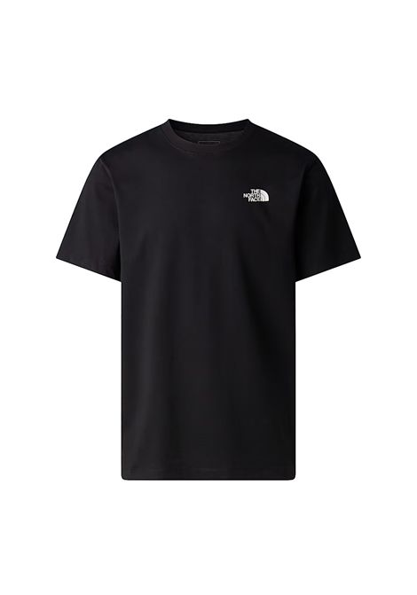 T-shirt THE NORTH FACE Vertical Regular uomo 8GV1 Nera THE NORTH FACE | T-shirt | 8GV1JK31