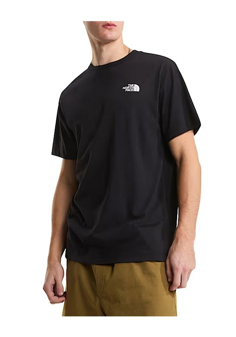 T-shirt THE NORTH FACE Vertical Regular uomo 8GV1 Nera THE NORTH FACE | T-shirt | 8GV1JK31