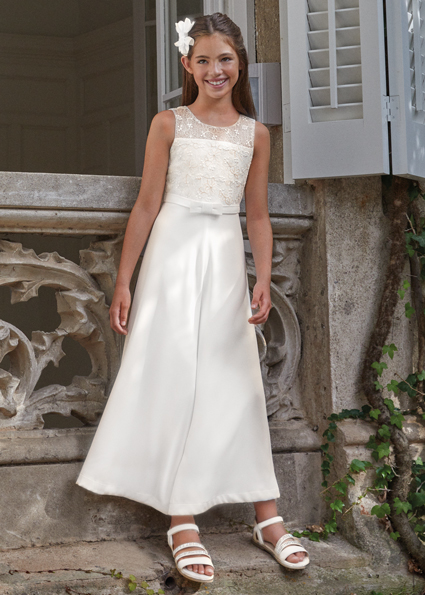 Comunione Bambina Tuta Intera Bambina Elegante Tuta Intera Bambina