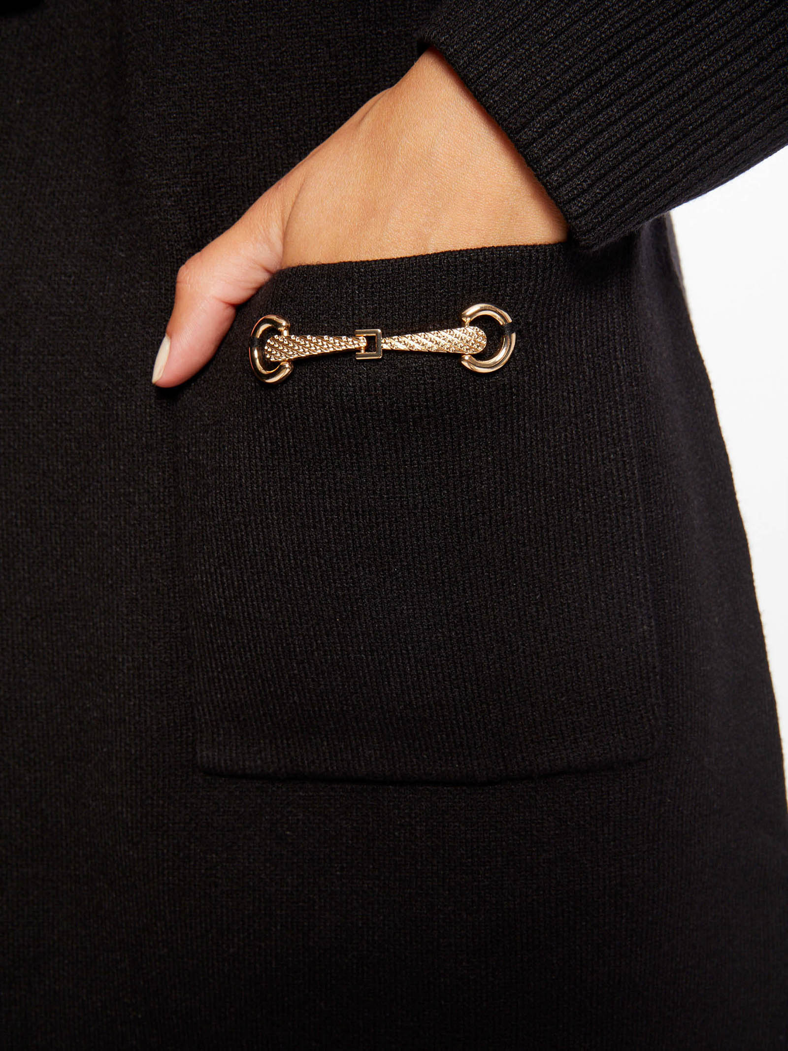 Long hooded cardigan MKE - MORGAN DE 