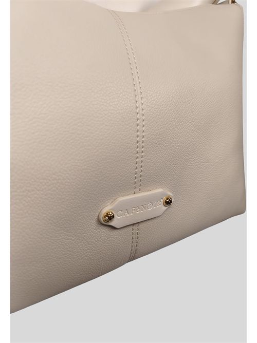 Borsa a sacco effetto pelle martellata C3NM1029 CAFE NOIR | C3NM1029AVORIO