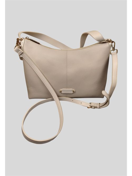 Borsa a sacco effetto pelle martellata C3NM1029 CAFE NOIR | C3NM1029AVORIO