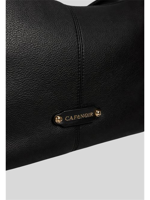 Borsa a sacco effetto pelle martellata C3NM1029 CAFE NOIR | C3NM1029NERO