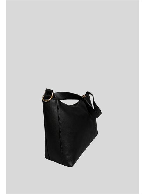 Borsa a sacco effetto pelle martellata C3NM1029 CAFE NOIR | C3NM1029NERO