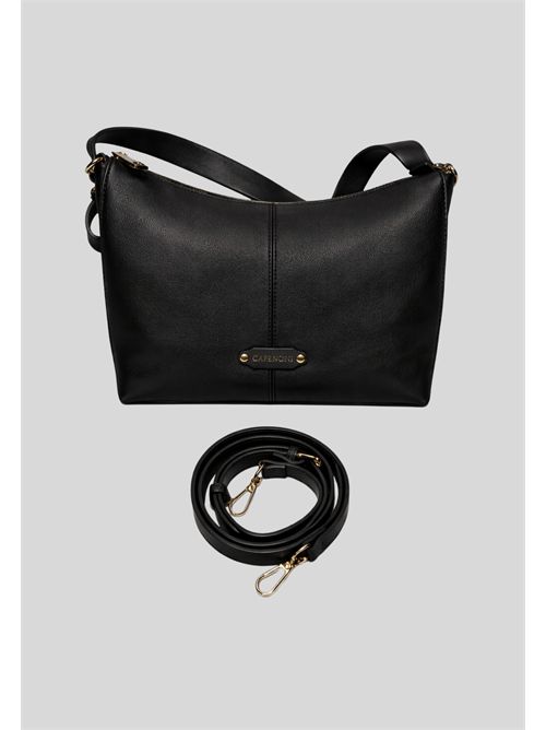 Borsa a sacco effetto pelle martellata C3NM1029 CAFE NOIR | C3NM1029NERO