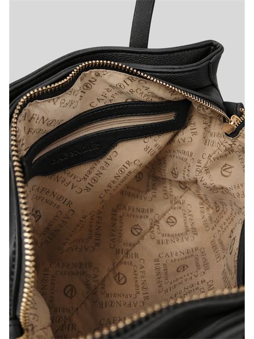 Faux leather tote bag C3NM1030 CAFE NOIR | C3NM1030NERO