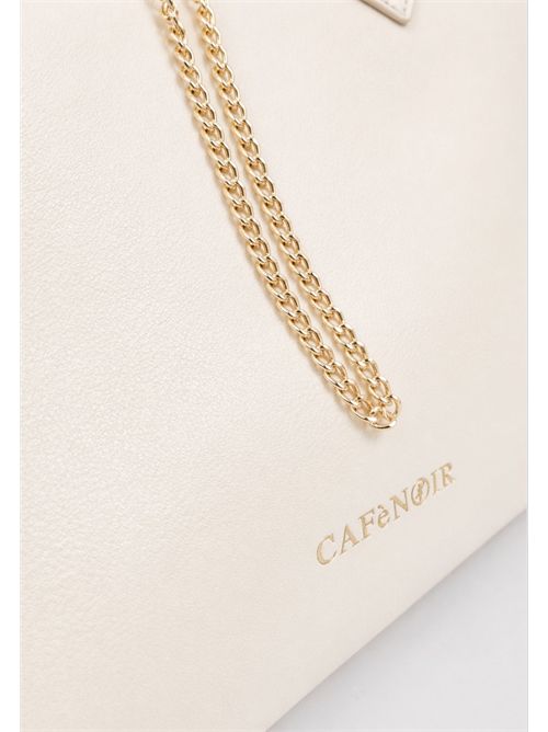 Borsa shopping con catenina C3WA1001 CAFE NOIR | C3WA1001AVORIO