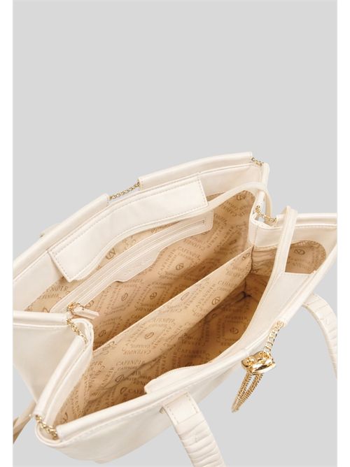 Borsa shopping con catenina C3WA1001 CAFE NOIR | C3WA1001AVORIO