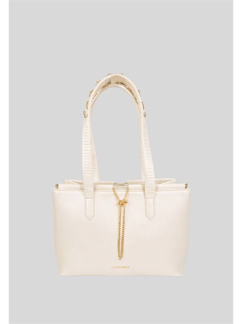 Borsa shopping con catenina C3WA1001 CAFE NOIR | C3WA1001AVORIO