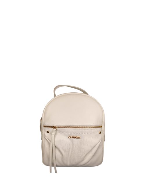 Compact backpack with front pocket C3WB1008 CAFE NOIR | C3WB1008BIANCO