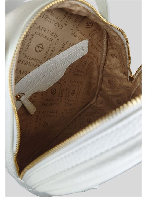 Compact backpack with front pocket C3WB1008 CAFE NOIR | C3WB1008BIANCO