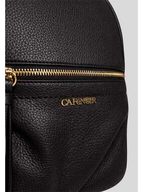 Compact backpack with front pocket C3WB1008 CAFE NOIR | C3WB1008NERO