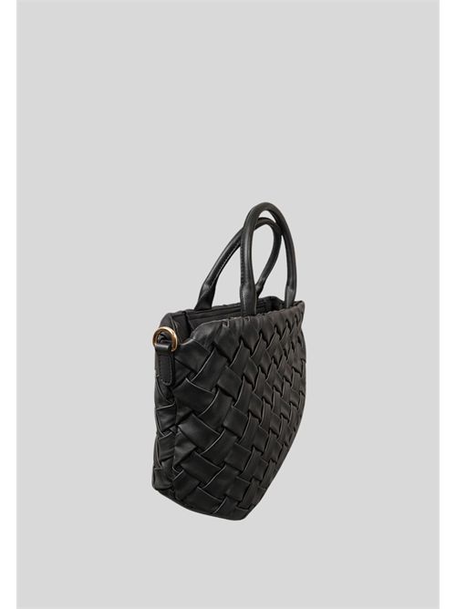 Borsa effetto pelle intrecciata C3YB1003 CAFE NOIR | C3YB1003NERO